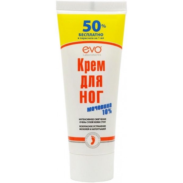 Крем для ног EVO с мочевиной (75 мл) Крем для ног EVO с мочевиной (75 мл)