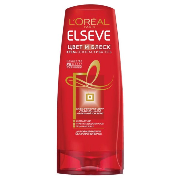 Бальзам-ополаскиватель L'Oreal Elseve Эксперт цвета (200 мл)