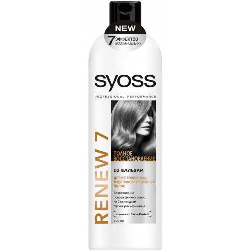 Бальзам для волос Syoss Renew 7 Complete Repair (500 мл)