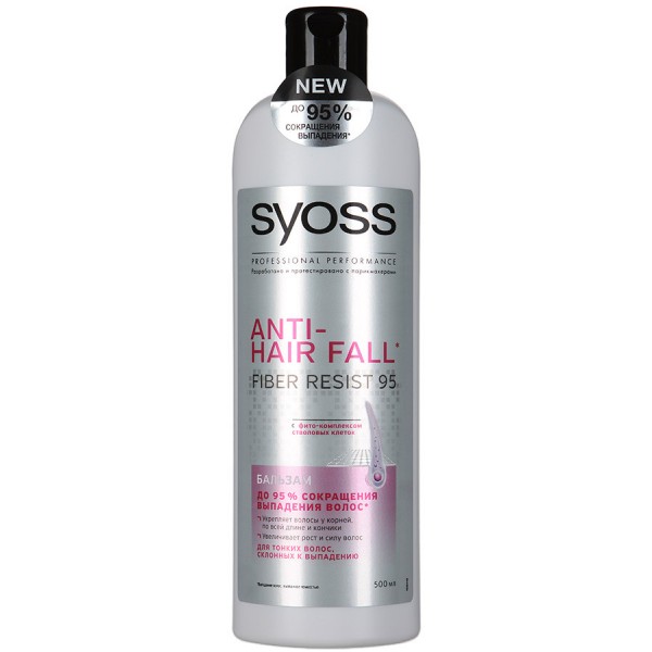 Бальзам для волос Syoss Anti-Hair Fall для тонких волос (500 мл)