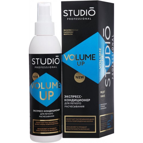 Экспресс-кондиционер для волос Studio Professional Volume Up для легкого расчесывания (200 мл)