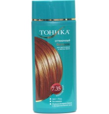 Бальзам для волос Оттеночный Тоника 7.35 Золотой орех (150 мл)
