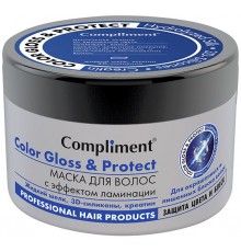 Маска для волос Compliment Защита цвета и блеск (500 мл)
