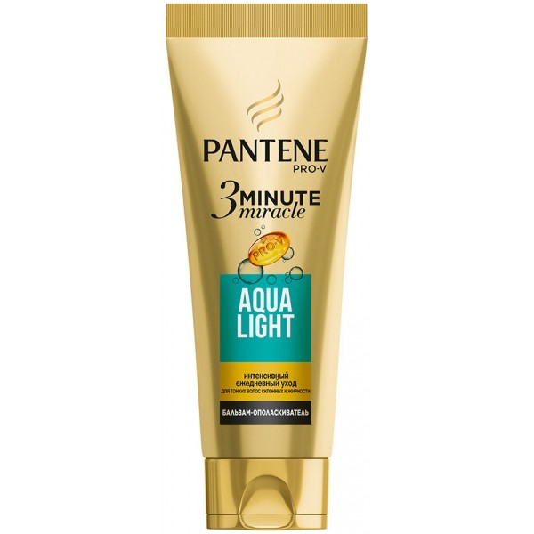 Бальзам-ополаскиватель Pantene Pro-V Aqua Light 3 Minute Miracle (200 мл)