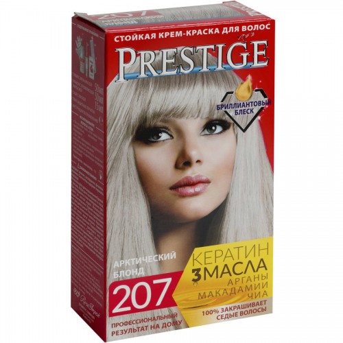 Краска для волос Prestige 207 Арктический блонд
