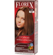 Краска для волос Florex Super 3.4 Лесной орех