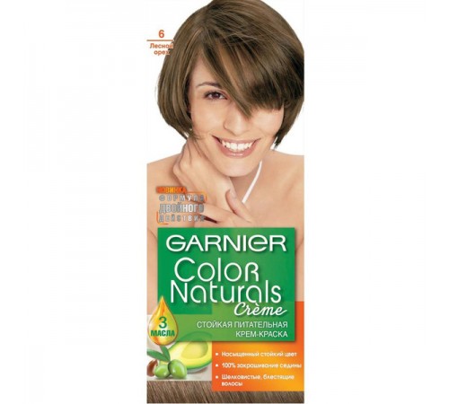 Краска для волос Garnier Color Naturals 6 Лесной Орех