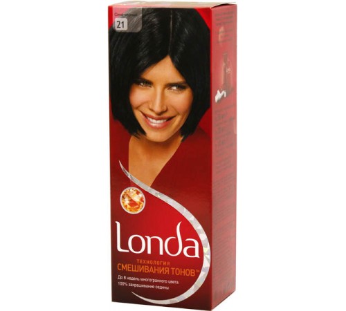 Краска для волос Londa Color 21 Сине-чёрный