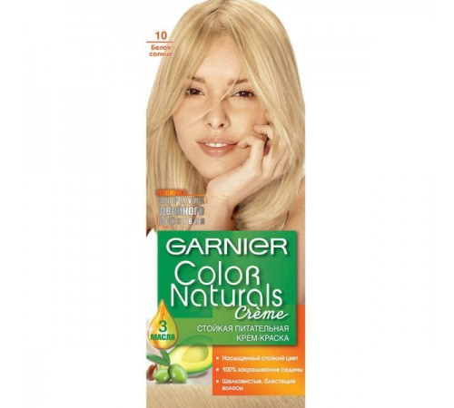 Краска для волос Garnier Color Naturals 10 Белое Солнце