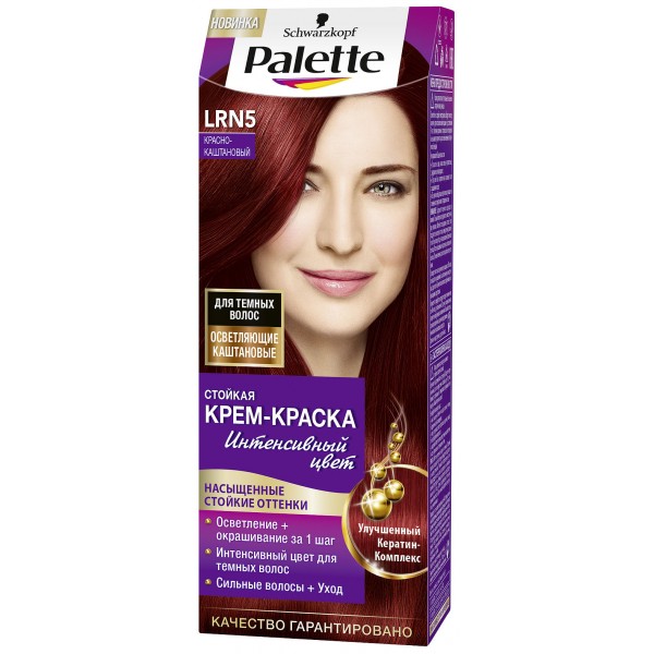 Краска для волос Palette LRN5 Красно-каштановый Краска для волос Palette LRN5 Красно-каштановый
