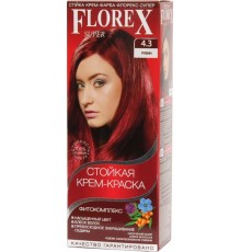 Краска для волос Florex Super 4.3 Рубин