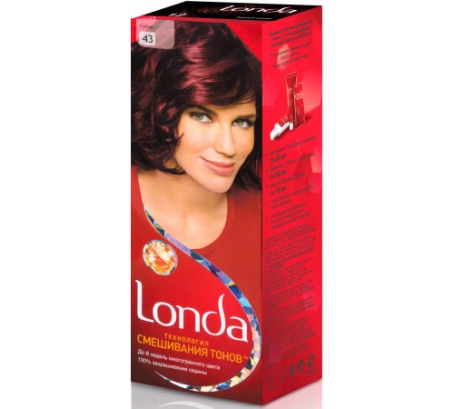 Краска для волос Londa Color 43 Рубин