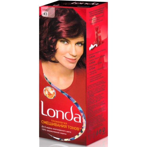 Краска для волос Londa Color 43 Рубин
