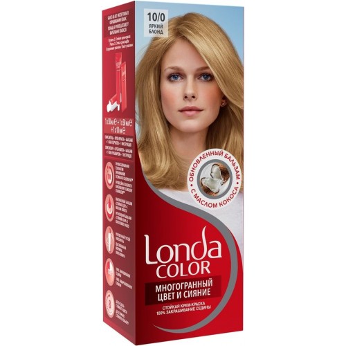 Краска для волос Londa Color 10/0 Яркий блонд