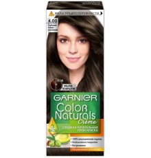 Краска для волос Garnier Color Naturals 4.0 Глубокий темно-каштановый