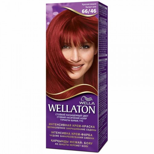 Краска для волос Wellaton 66/46 Красная вишня