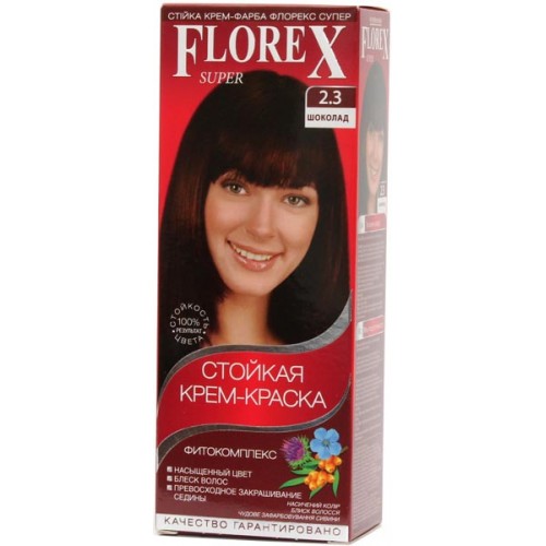 Краска для волос Florex Super 2.3 Шоколад