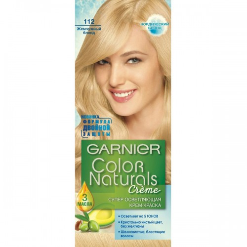 Краска для волос Garnier Color Naturals 112 Жемчужный Блондин