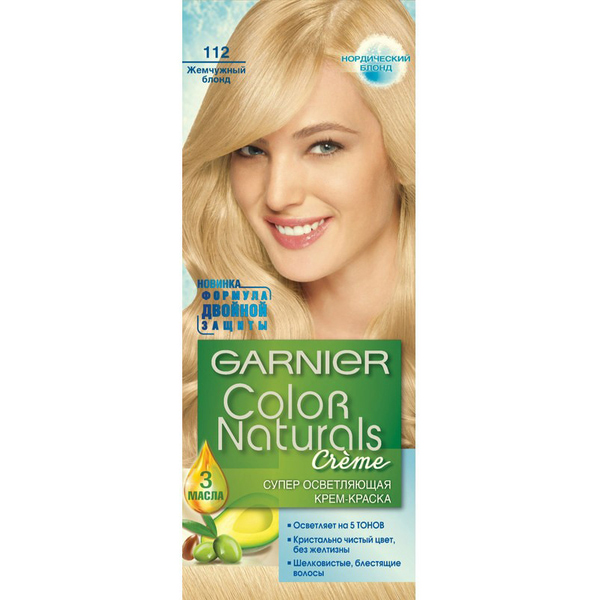 Краска для волос Garnier Color Naturals 112 Жемчужный Блондин