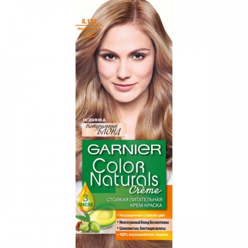 Краска для волос Garnier Color Naturals 8.132 Натуральный Светло-Русый