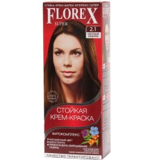 Краска для волос Florex Super 2.1 Светлый каштан