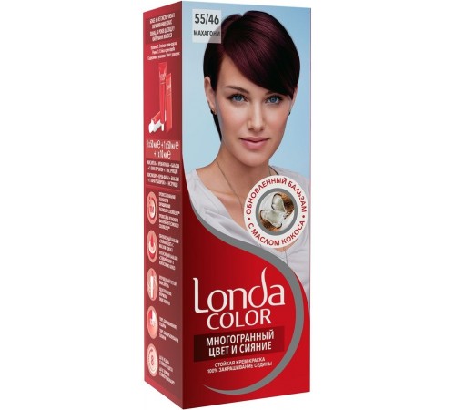 Краска для волос Londa Color 55/46 Махагони