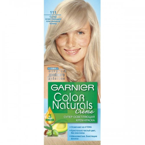 Краска для волос Garnier Color Naturals 111 Платиновый Блондин