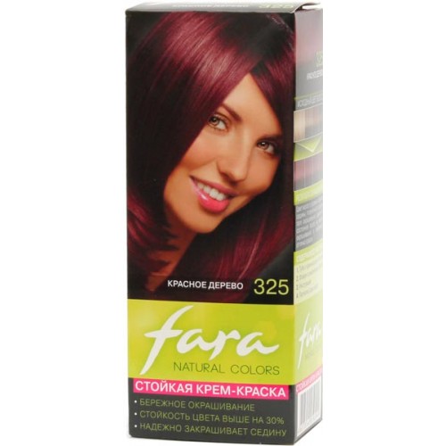 Краска для волос Fara Natural Colors 325 Красное дерево