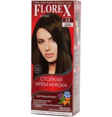 Краска для волос Florex Super 2.6 Горький шоколад
