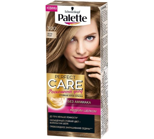 Крем-краска для волос Palette Perfect Care 300 Светло-русый