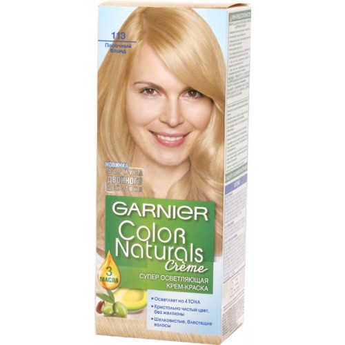 Краска для волос Garnier Color Naturals 113 Пепельный (песочный) блонд