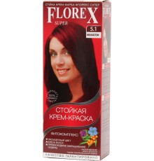 Краска для волос Florex Super 5.1 Махагон