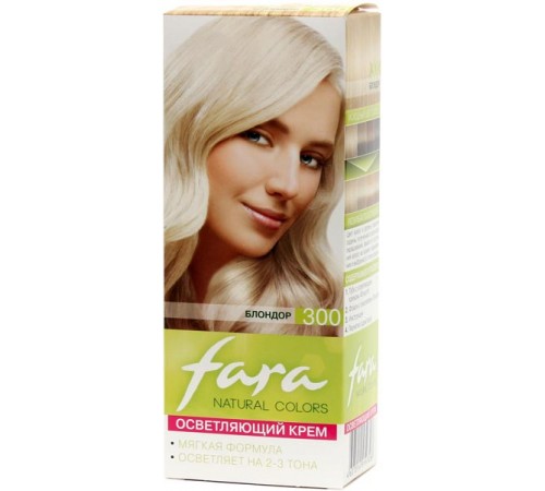 Краска для волос Fara Natural Colors 300 Блондор