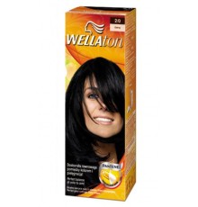 Крем-краска для волос Wellaton 2/0 Чёрный