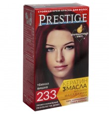 Краска для волос Prestige 233 Тёмная вишня