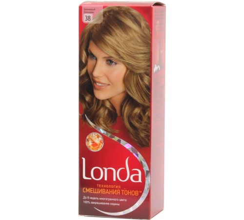 Краска для волос Londa Color 38 Бежевый блондин