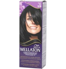 Краска для волос Wellaton 2/0 Черный