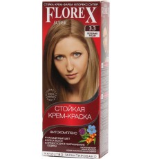Краска для волос Florex Super 3.3 Пепельно-русый