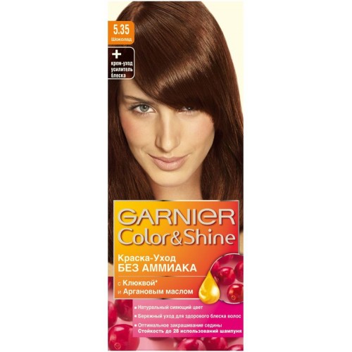 Краска для волос Garnier Color&Shine 5.35 Шоколад
