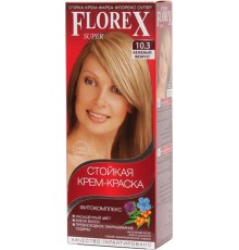 Краска для волос Florex Super 10.3 Бежевый жемчуг