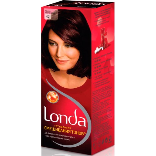 Краска для волос Londa Color 42 Тёмно-каштановый