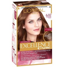 Краска для волос L'Oreal Excellence Creme 6.02 Легендарный каштан