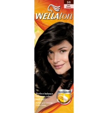 Крем-краска для волос Wellaton 3/0 Тёмный шатен
