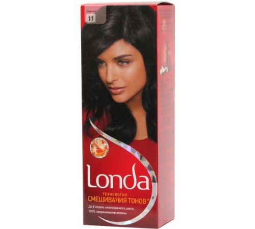 Краска для волос Londa Color 11 Чёрный