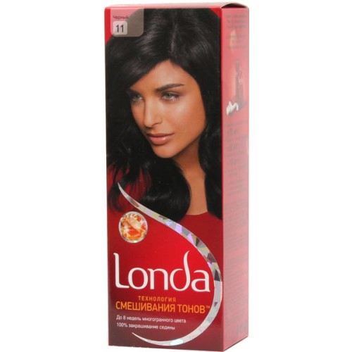 Краска для волос Londa Color 11 Чёрный
