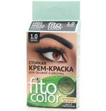 Краска для бровей и ресниц Fitocolor 1.0 Черная (5 гр)