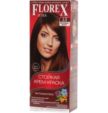 Краска для волос Florex Super 2.5 Коричневый мокко