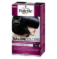 Краска для волос Palette Salon Colors 1-1 Иссиня-черный