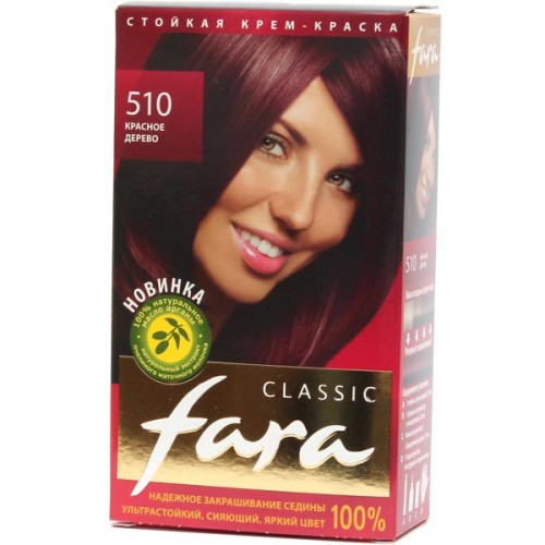 Краска для волос Fara Classic 510 Красное дерево