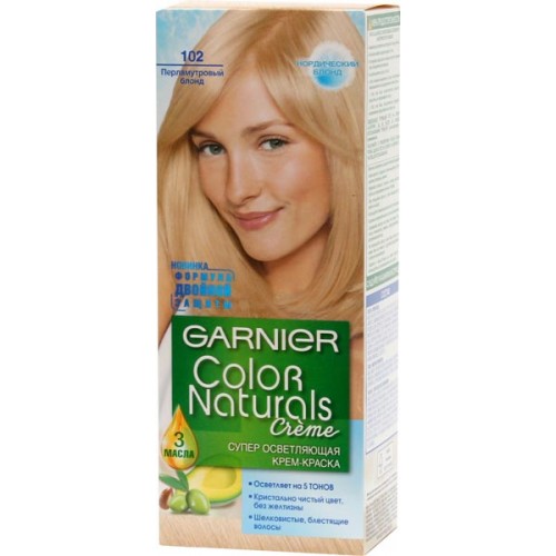 Краска для волос Garnier Color Naturals 102 Перламутровый блонд